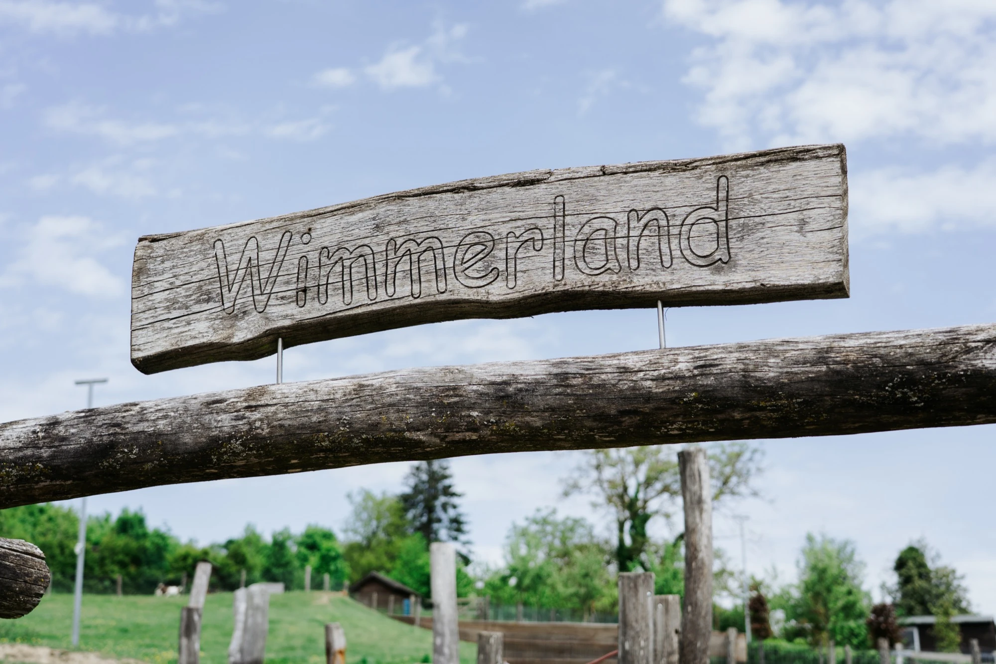 Schild Wimmerland